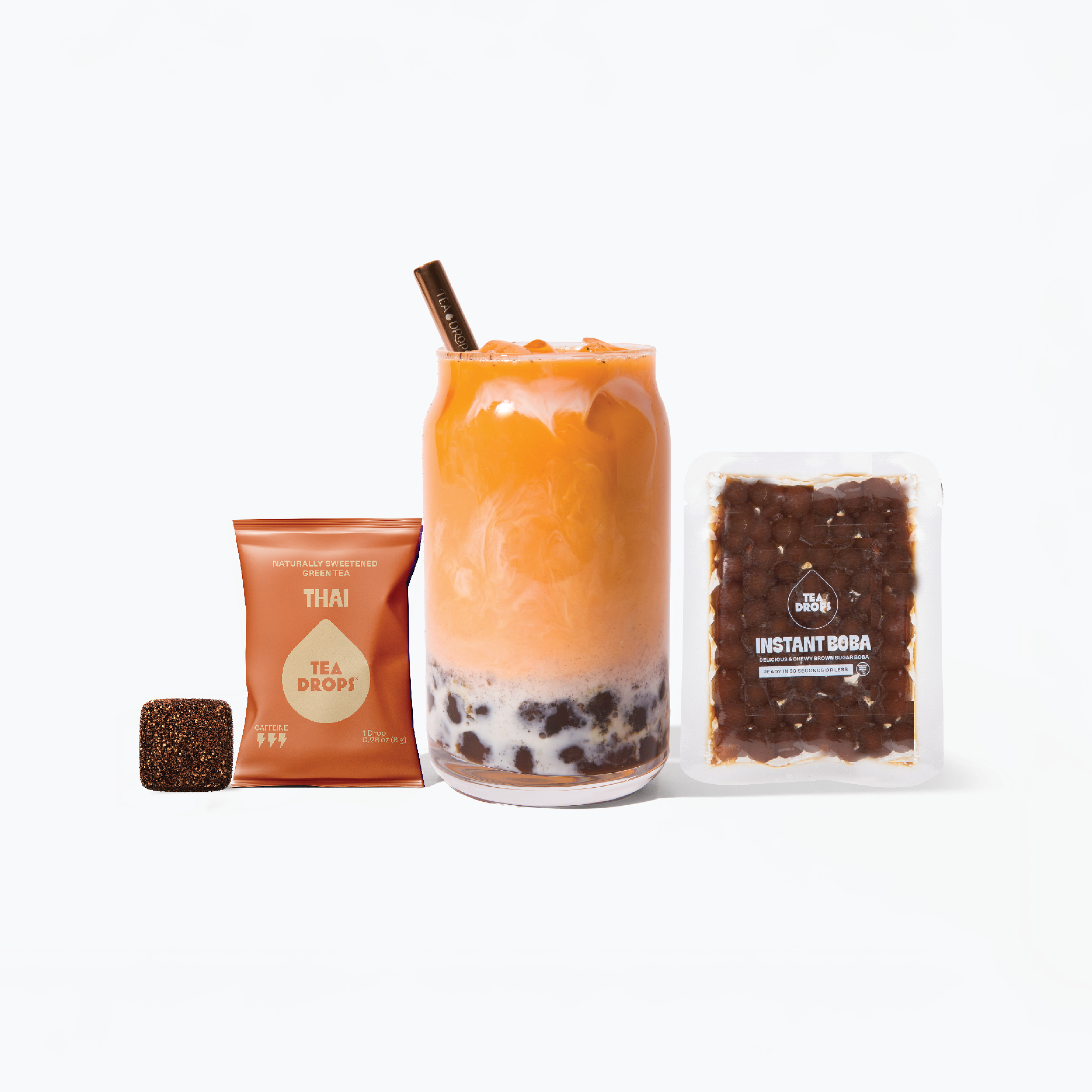 Thai boba tea